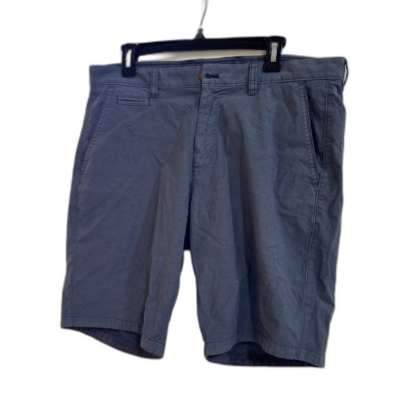 Johnnie-O Shorts Mens 34 Pima Cotton  Shorts 9" JMSH1770 Medium Blue - Picture 1 of 6